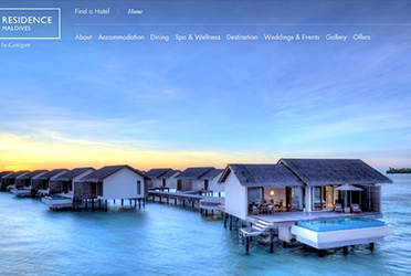 最佳用户体验的酒店网站设计分享