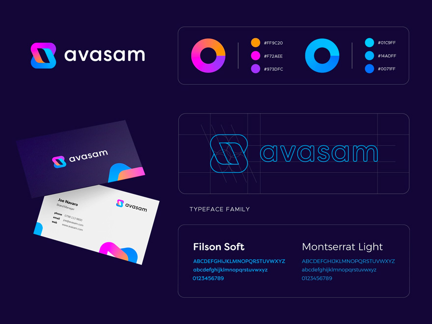 dribbble官网品牌设计精选作品-素马chris宋